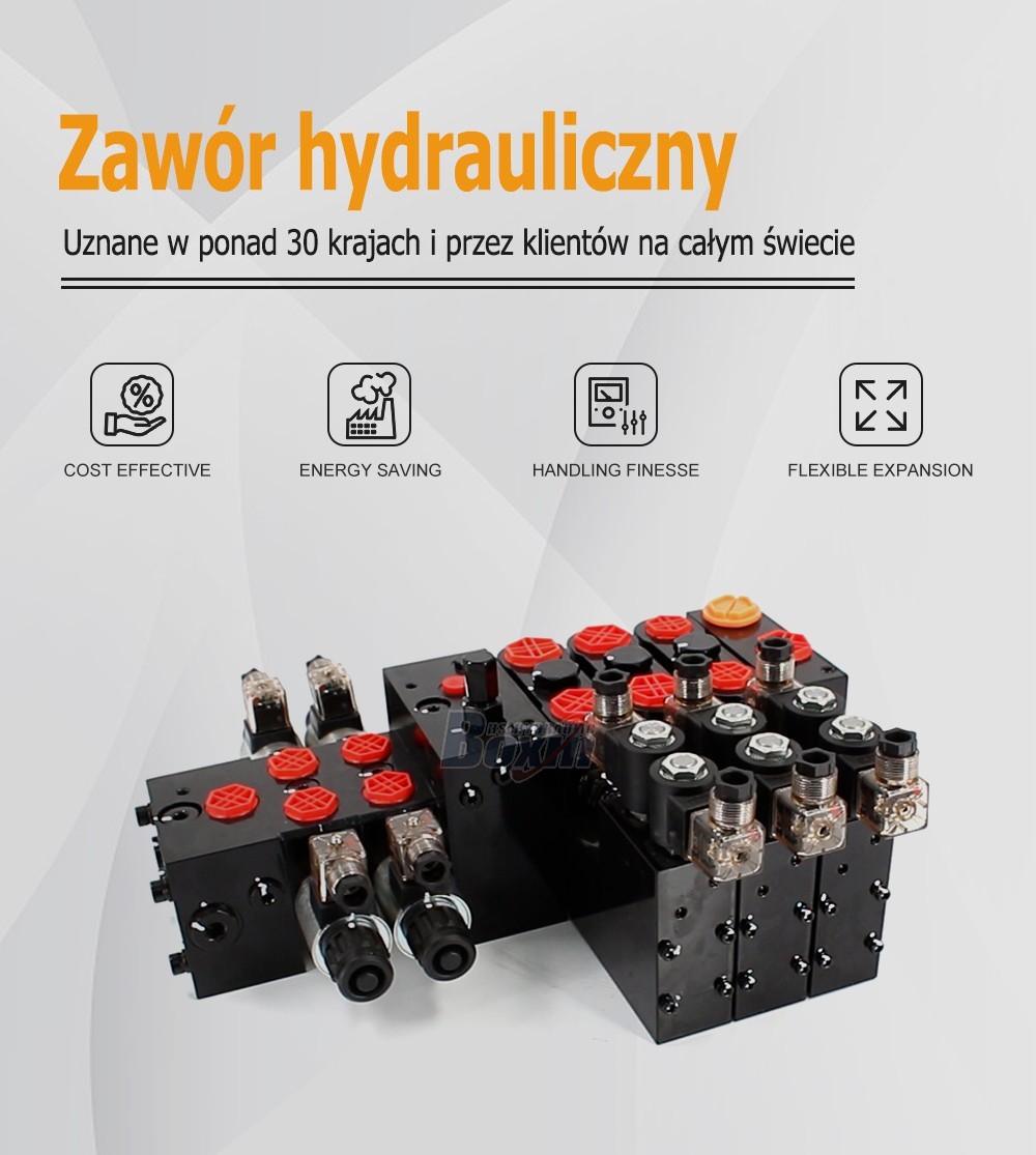 Multi-spool Electro-hydraulic Directional Control Valve DCV100E DCV58